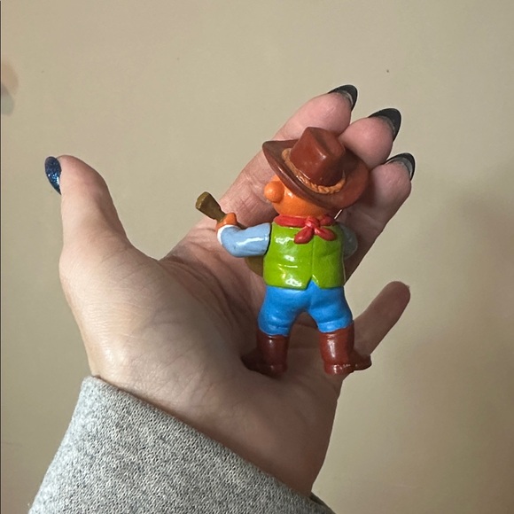 SESAME STREET ERNIE GUITAR FIGURE VINTAGE MUPPETS RODEO PVC APPLAUSE - Picture 2 of 4